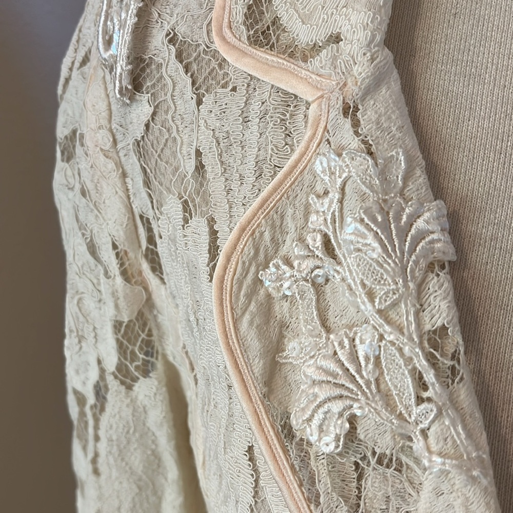 Vintage Christian Lacroix lace coat size 38 - Picture 4 of 11